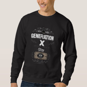 Gen X Bleibe die religöse Freimaurerei der Feral R Sweatshirt