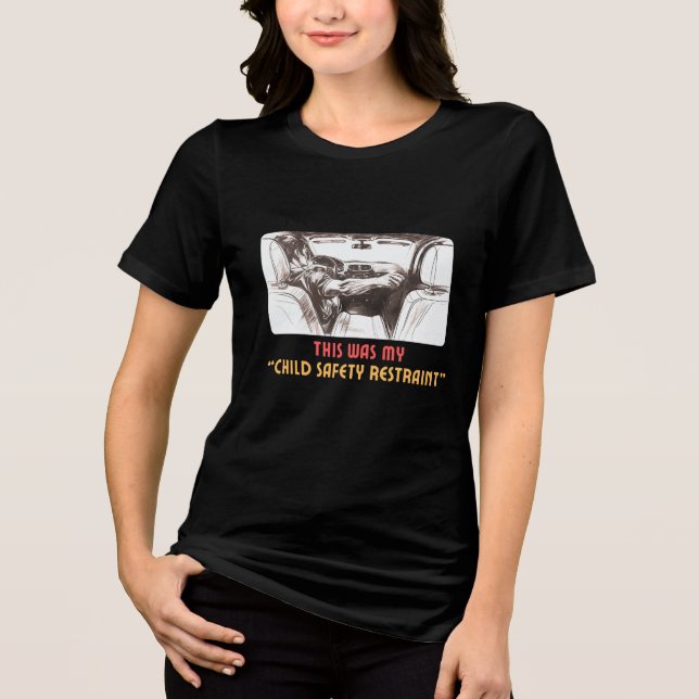 Gen X "Child Safety" Tri-Blend Shirt (Vorderseite)