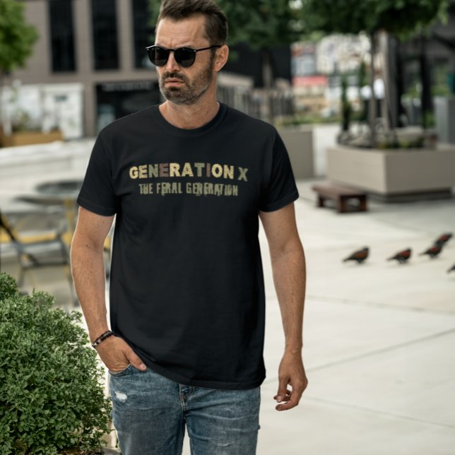 Gen X—Die Generation der Fersen Tri-Blend Shirt (Von Creator hochgeladen)