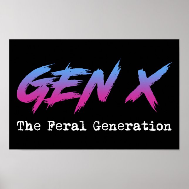 Gen X - Die wilde Generation Poster (Vorne)