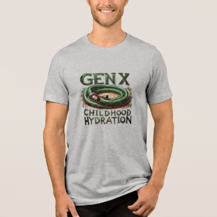 Gen X Kindheitshydration Tri-Blend Shirt