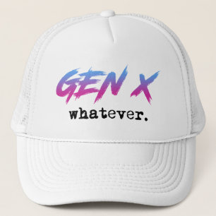 Gen X - was auch immer Truckerkappe