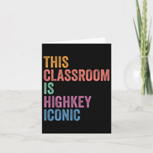 Gen Z Alpha zurück in die Schule Dieser Raum ist d Karte