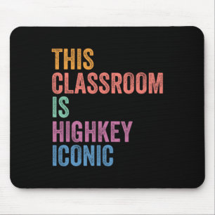 Gen Z Alpha Zurück zur Schule Dieses Klassenzimmer Mousepad