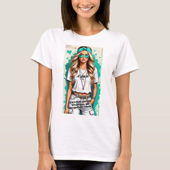 Gen Z-Stil  T-Shirt (Vorderseite)