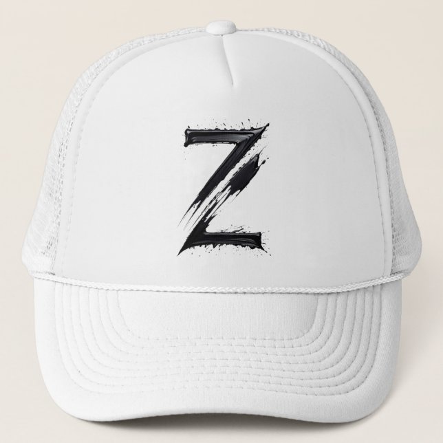 Gen Z Trucker Hat - Trendy Baseball Cap Style Truckerkappe (Vorderseite)