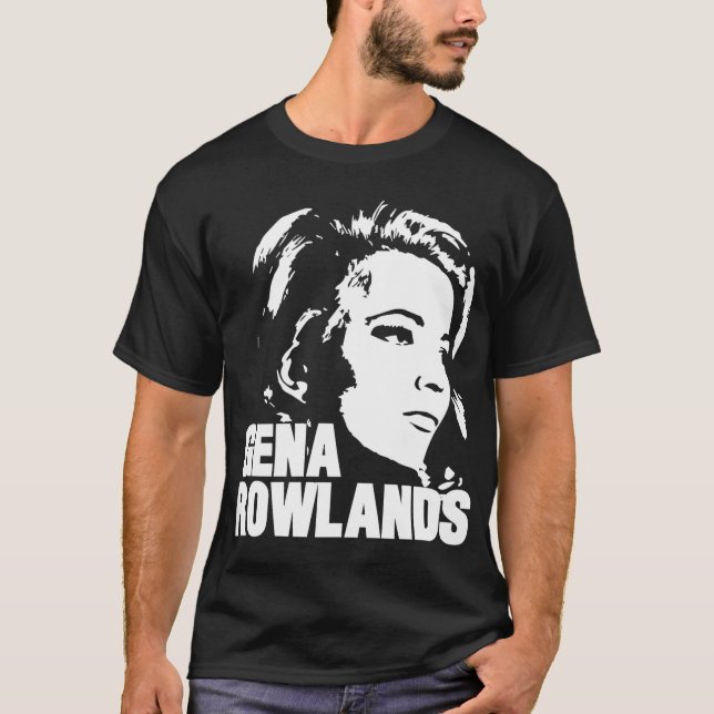 Gena Rowlands Schauspielerin entwirft T-Shirt (Vorderseite)