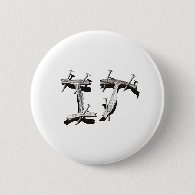 genagelt ihm button (Vorderseite)