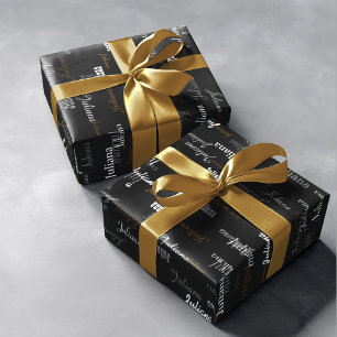 genannt. Ihr eigener Name. Geschenkpapier