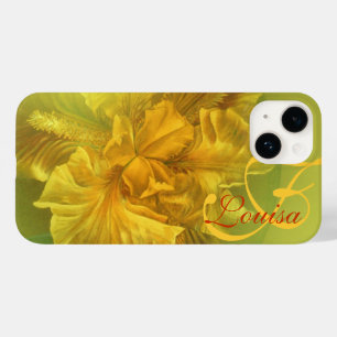 Genannte Iris gelber Kunst iphone Mit Blumenkasten Case-Mate iPhone Hülle