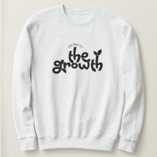 Genau hier für das Wachstumsschmuck Sweatshirt