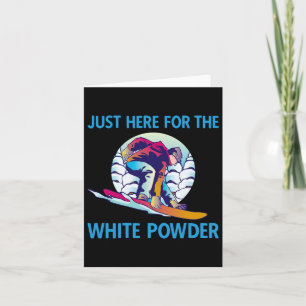 Genau hier für den White Powder Retro 90er 80er Sn Karte