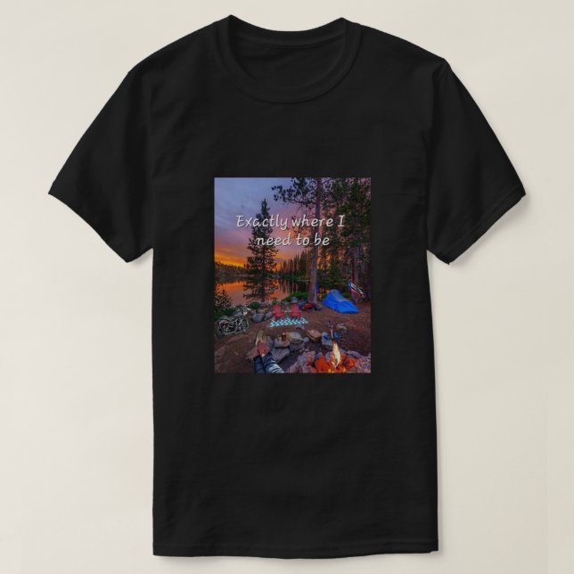 Genau T-Shirt (Design vorne)