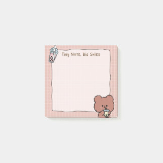 genau wie Boba Post-It Notes Klebezettel