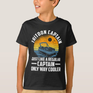 Genau wie ein normaler Kapitän, nur viel cooler T-Shirt