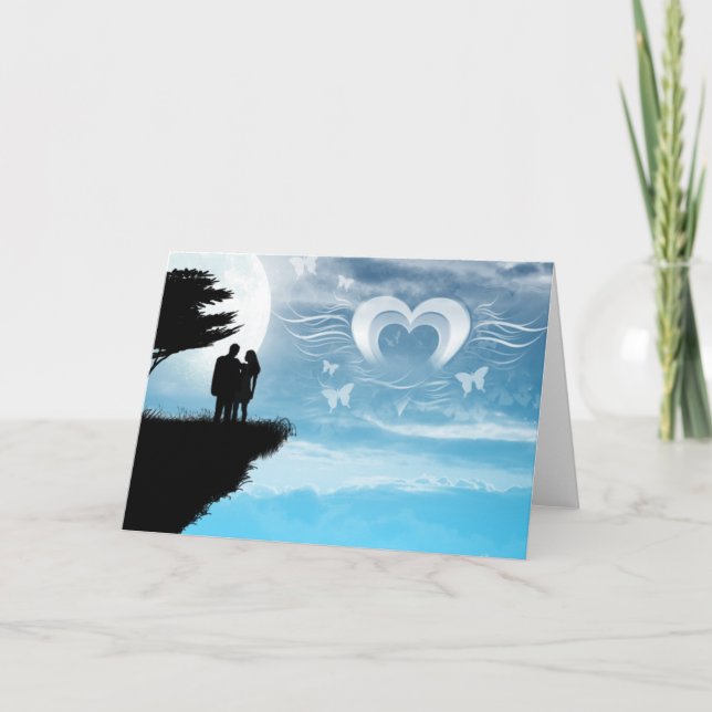 Genau wie Heaven Feiertagskarte (Vorderseite)