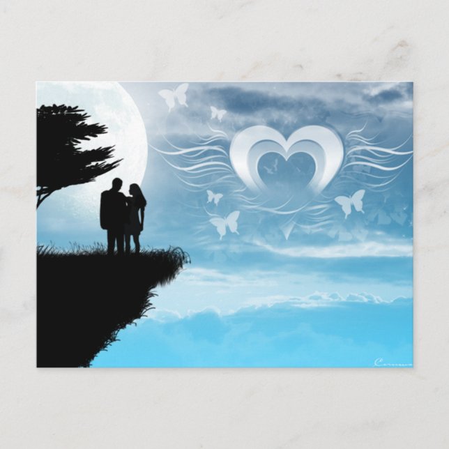 Genau wie Heaven Postkarte (Vorderseite)