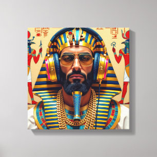 GENAU WIE PHARAOH TUT LEINWANDDRUCK