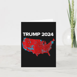 Genaue Karte der Wahlergebnisse 2024 Trump Mega