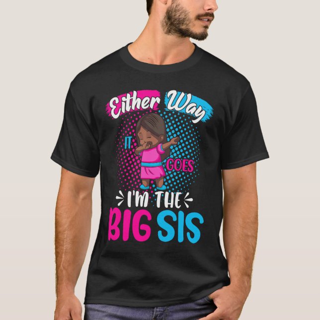 Gender Announcement Either Way it goes  I'm The Bi T-Shirt (Vorderseite)