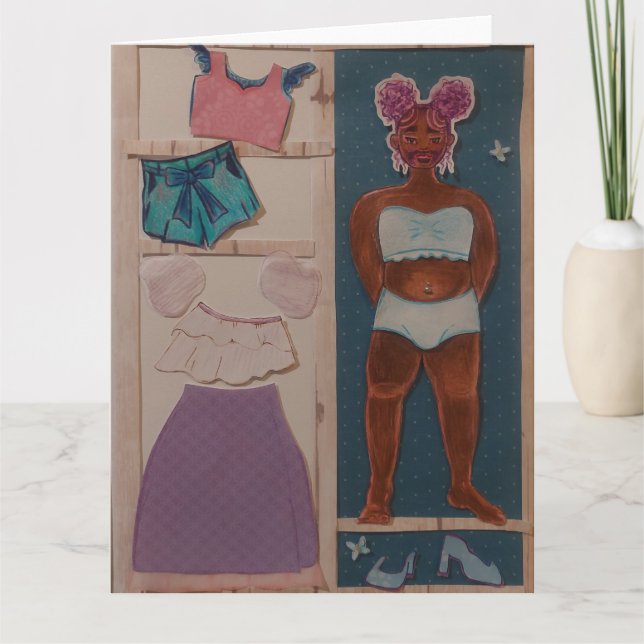 Gender Expansive Wardrobe Karte (Vorderseite)