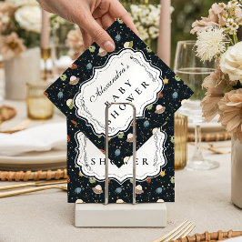 Gender Neutral Planet Safari Baby Shower Serviette