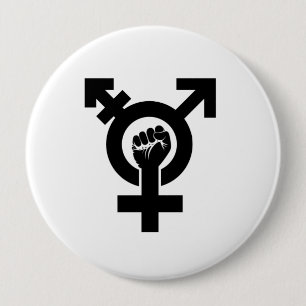 Gender Resistance Symbol - - - - Button