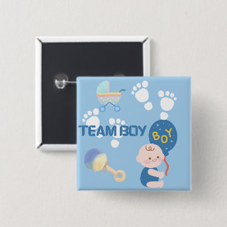 Gender Reveal Badge Button