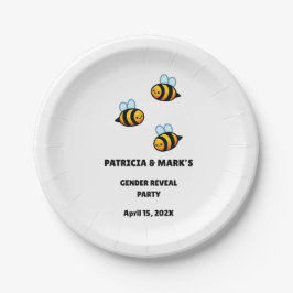 Gender Reveal Bee Party Pappteller