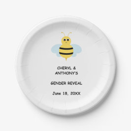 Gender Reveal Bee Party Pappteller