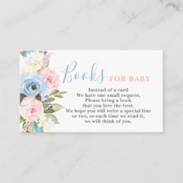 Gender Reveal Books for Baby Enclosure Card Begleitkarte