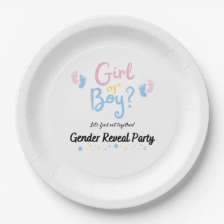 Gender Reveal Boy or Girl? Pappteller