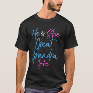 Gender Reveal Familie, oder sie groß Gran T-Shirt