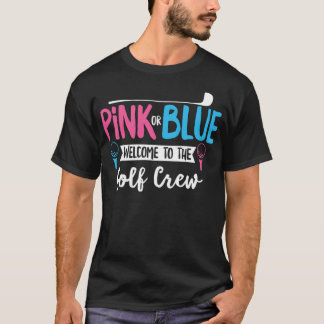 Gender Reveal Golf Angebot für Golf Golf Golf Golf T-Shirt