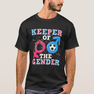Gender Reveal Keeper of Gender Parenthood Social T-Shirt