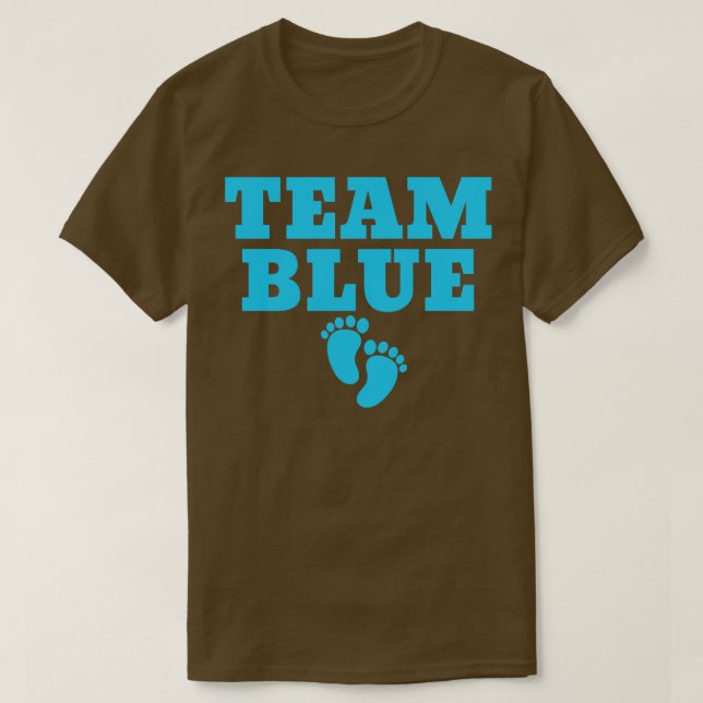 Gender Reveal Team Blue T-Shirt (Design vorne)