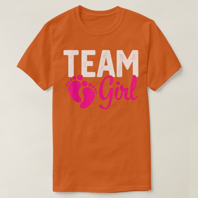 Gender Reveal Team Girl Pink 539 T-Shirt (Design vorne)