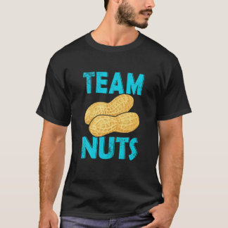 Gender Reveal Team Nuts Boy Matching Family Baby P T-Shirt