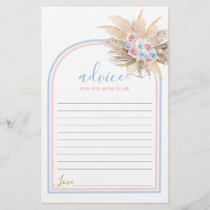 Gender ReveaPampas Grass Ratschläge für die Mama a