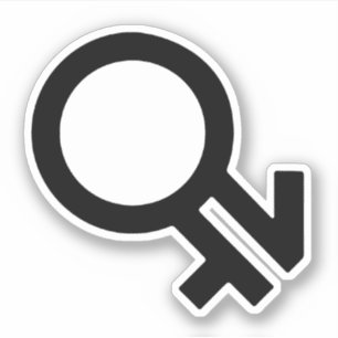 Gender-Symbol Aufkleber