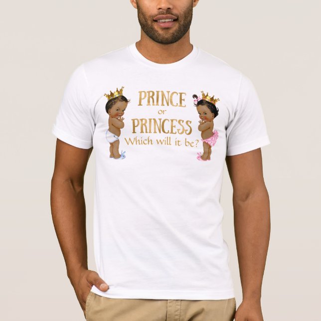 Genderdarstellung der Prinzessin T-Shirt (Vorderseite)