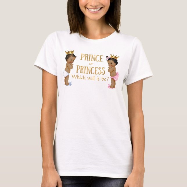 Genderdarstellung der Prinzessin T-Shirt (Vorderseite)