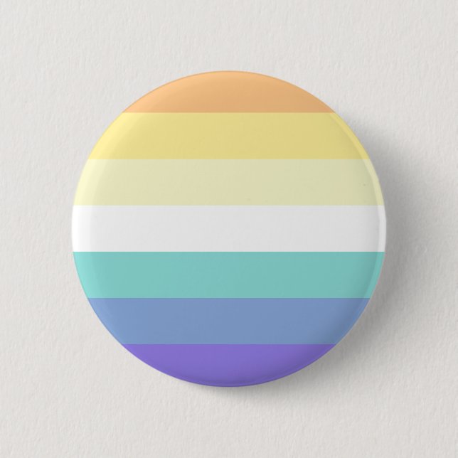 Genderfaun Pride Flag Button (Vorderseite)