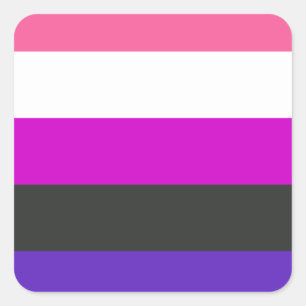 Genderfluid Aufkleber