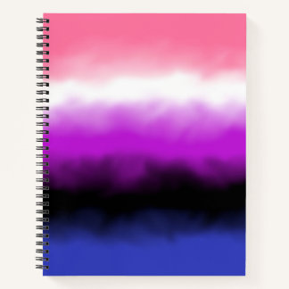 GenderFluid Flag Notebook Notizbuch