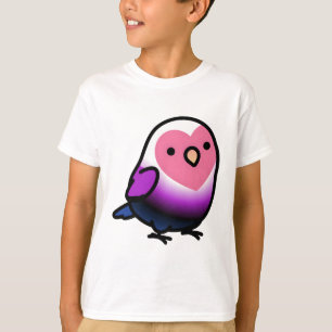 Genderfluid LGBT+ Prix Lovebird T-Shirt