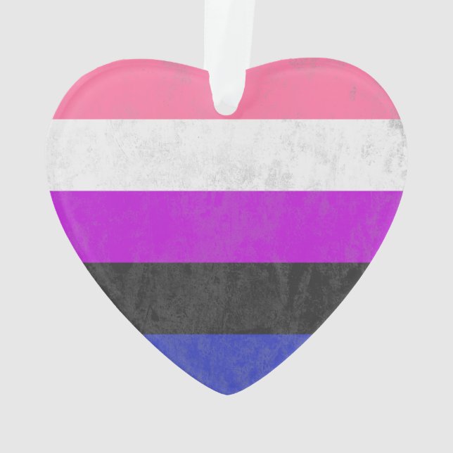 Genderfluid Ornament (Rückseite)