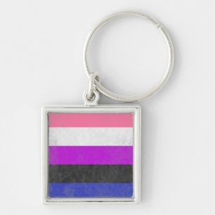 Genderfluid Schlüsselanhänger