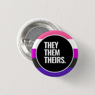 Genderfluid Stolz Button