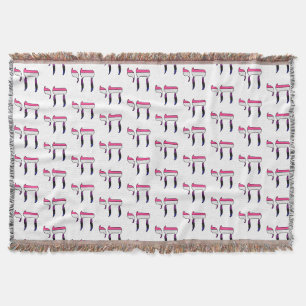 Genderfluid-Stolz-Flagge Chai Decke